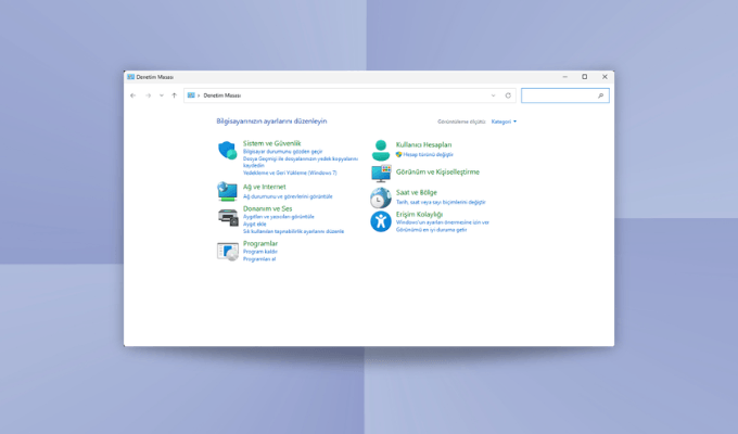 Windows 11 Kurulum Ekranında Denetim Masası Nasıl Açılır?